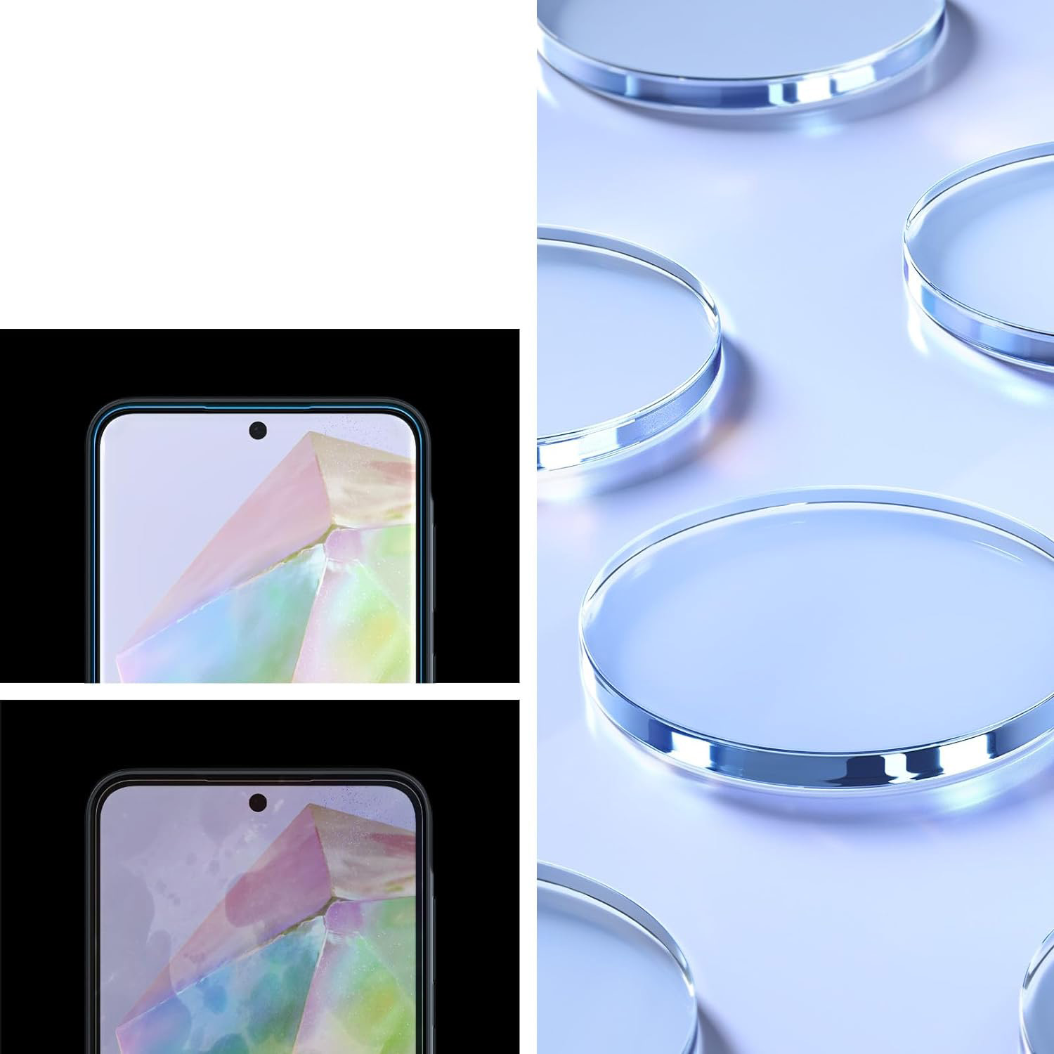 Szkło do etui Spigen Glas.tR AM 2-Pack do Galaxy A35 5G